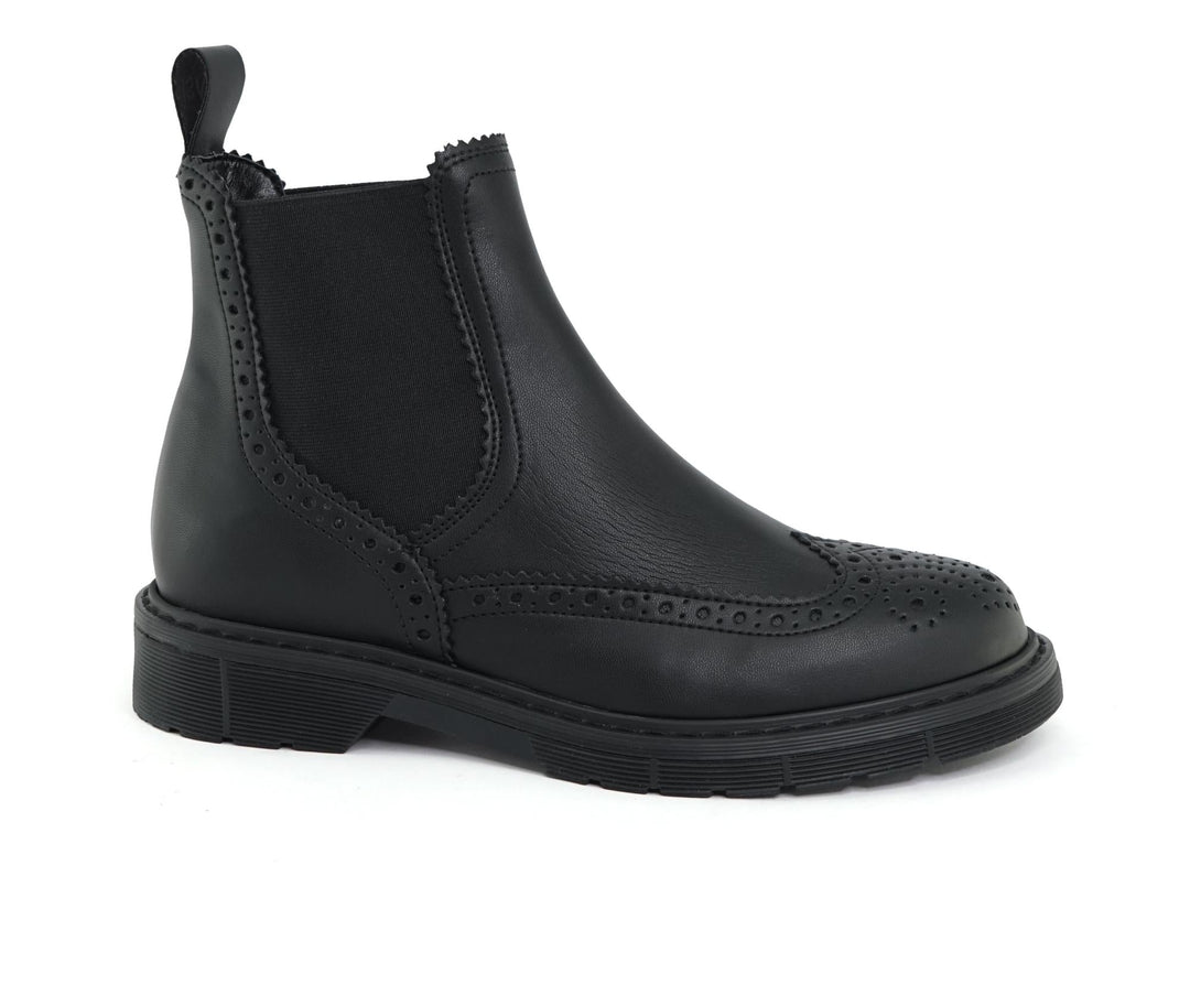 bottines noire vegan 