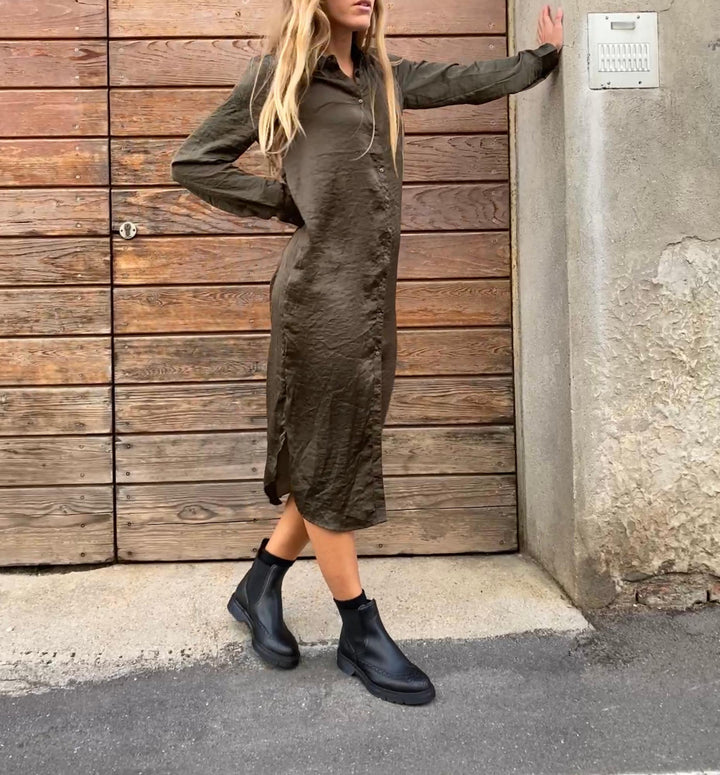 bottines noire vegan 