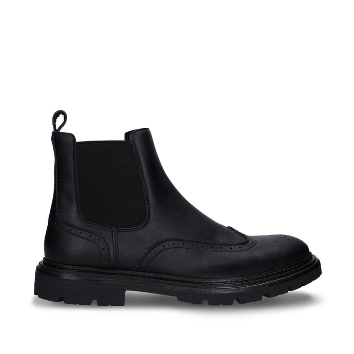 bottines vegan homme noire