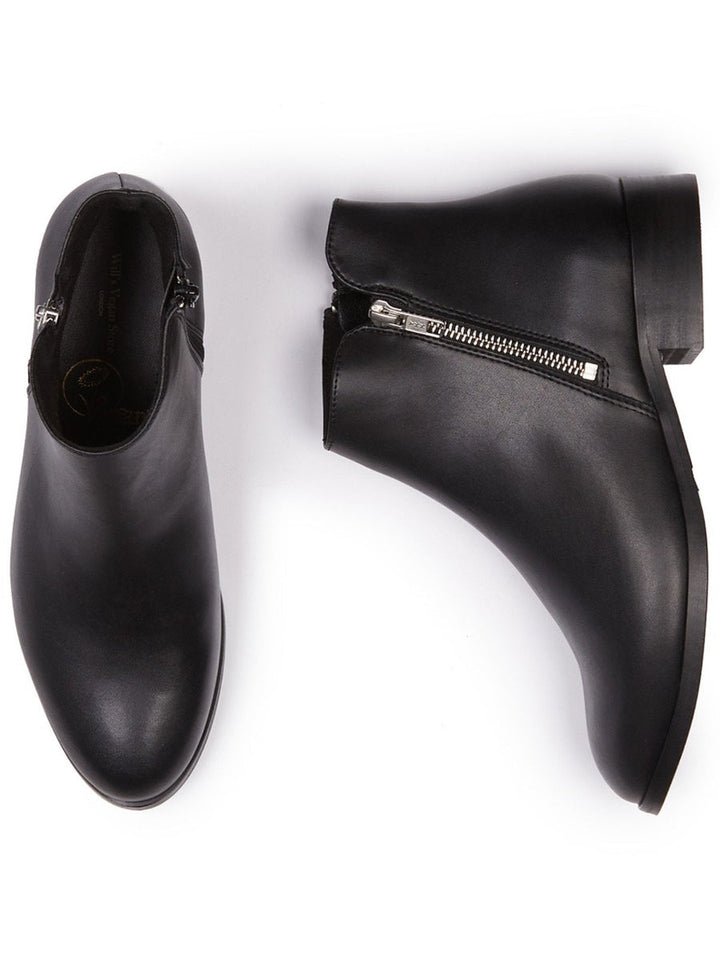 bottines vegan noire basses | Will&