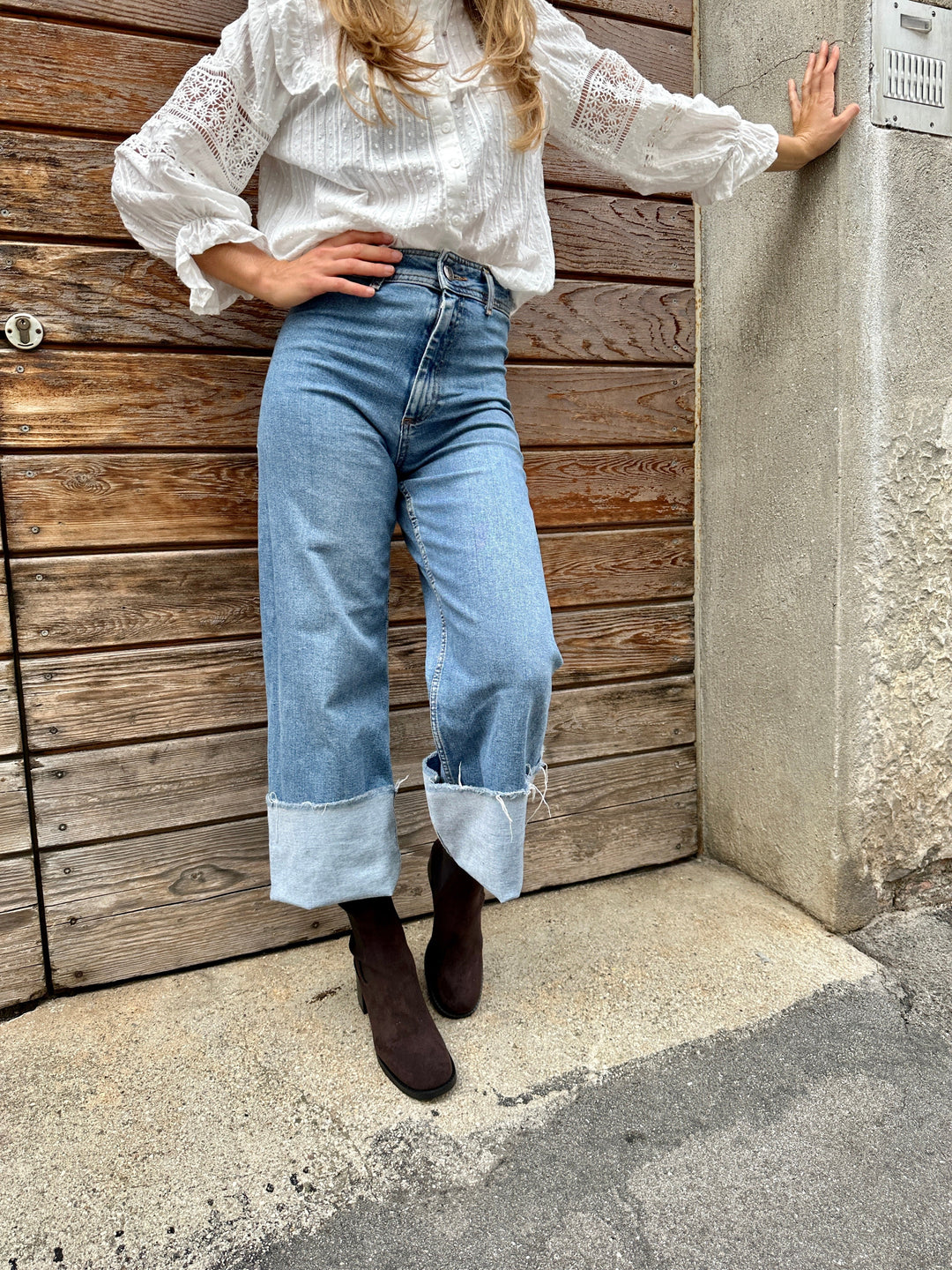 Bottines marrons vegans à talons pour femmes