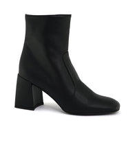 Charger l&#39;image dans la galerie, bottines vegan noire style vintage année 70