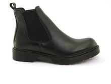 Charger l&#39;image dans la galerie, Bottines noirs vegans pour femme 
