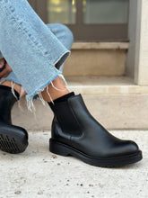 Charger l&#39;image dans la galerie, Bottines noirs vegans pour femme