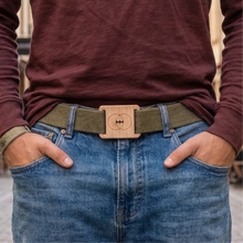 Charger l'image dans la galerie, Ceinture Gaudi Khaki