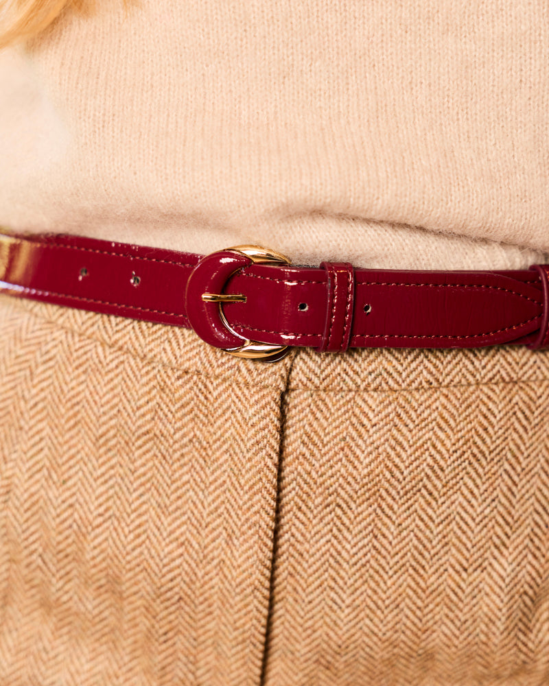 Ceinture femme vegan Luna Grand Cru de la marque Minuit sur Terre