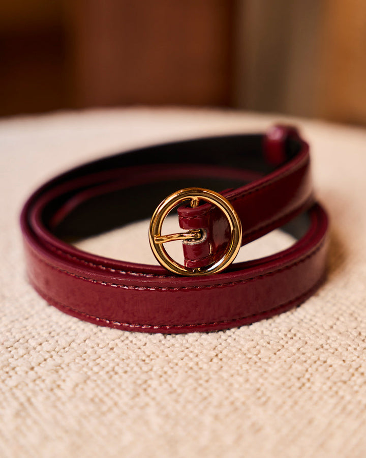 Ceinture femme vegan Rhapsodie Grand Cru de la marque Minuit sur Terre