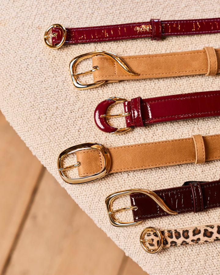 Ceinture femme vegan Rhapsodie Grand Cru de la marque Minuit sur Terre