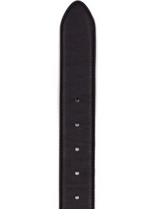 ceinture vegan femme noire avec boucle ronde