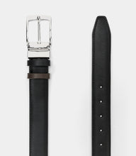 Load image into Gallery viewer, ceinture pour homme réversible noire et marron