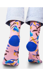 Kingfisher Bird Socks