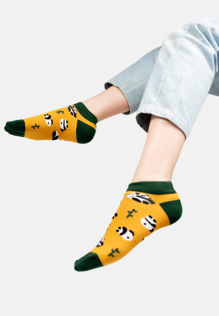 Panda-Knöchelsocken