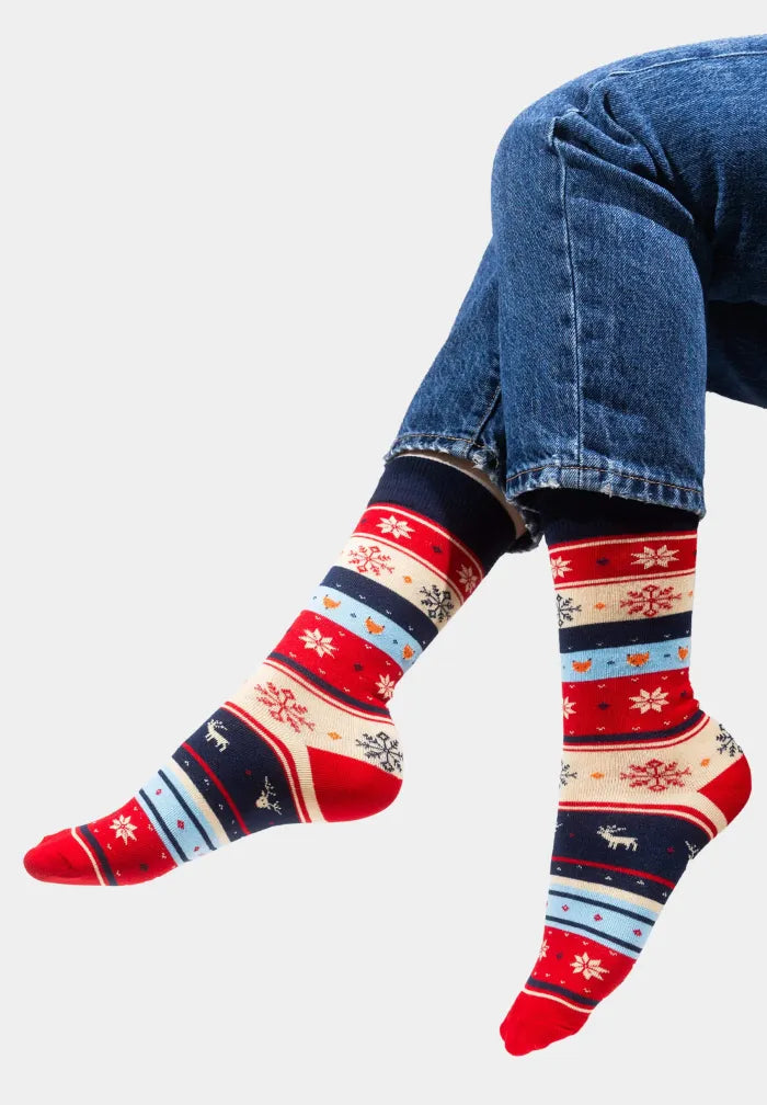 Chaussettes Motifs Flocons