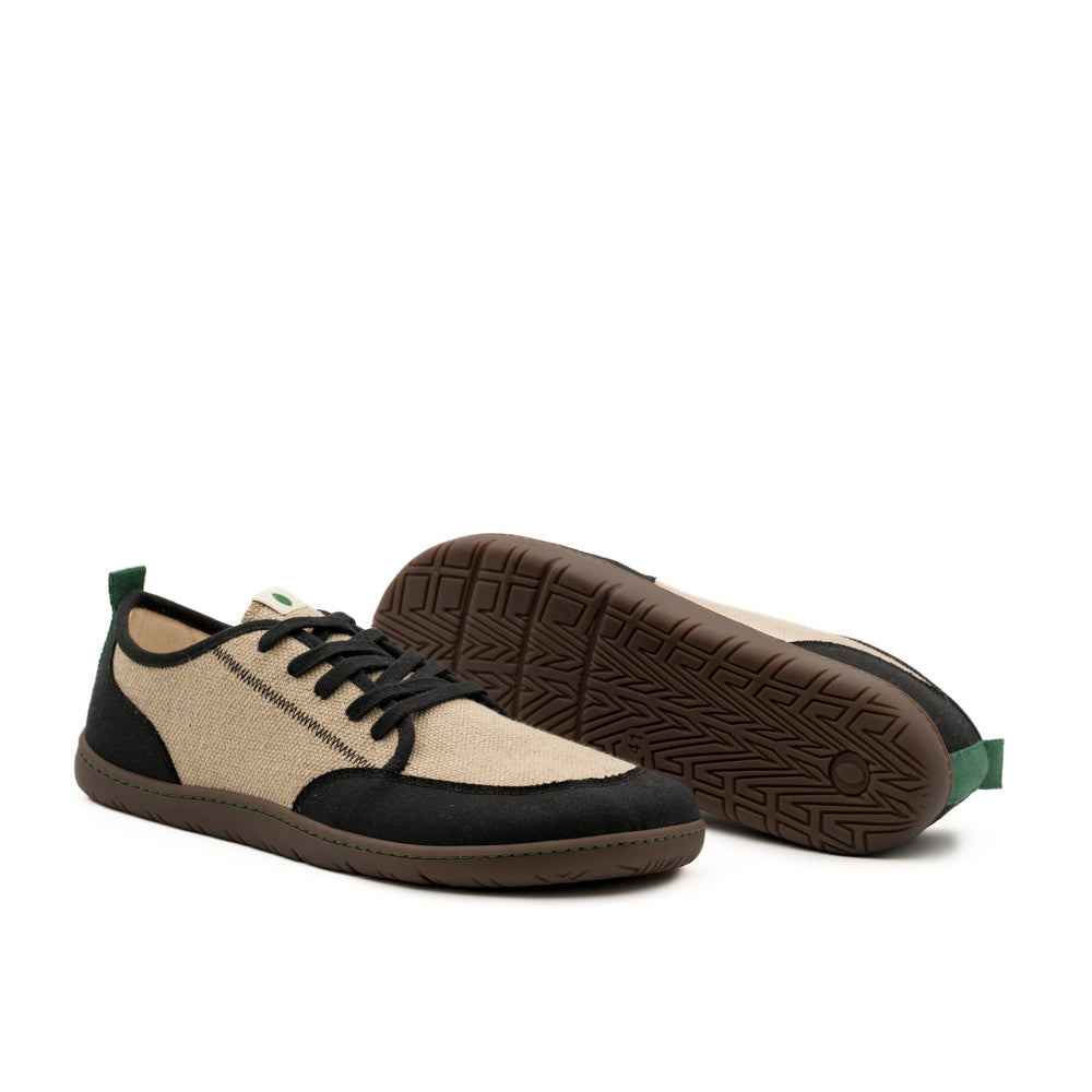 Baskets barefoot en lin recyclé