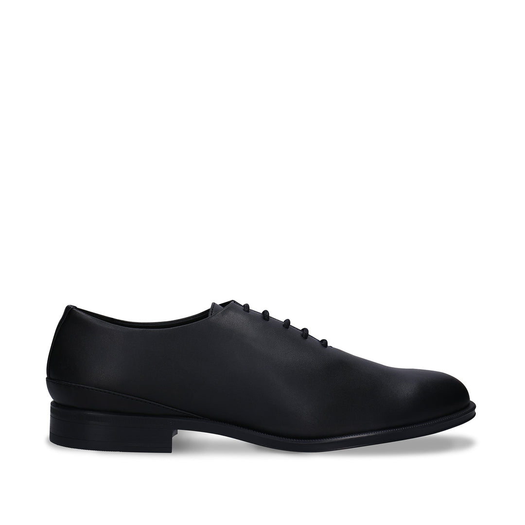 chaussures chics pour homme en cuir vegan noir