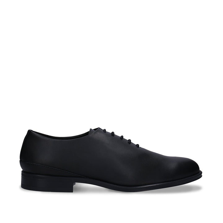 chaussures chics pour homme en cuir vegan noir