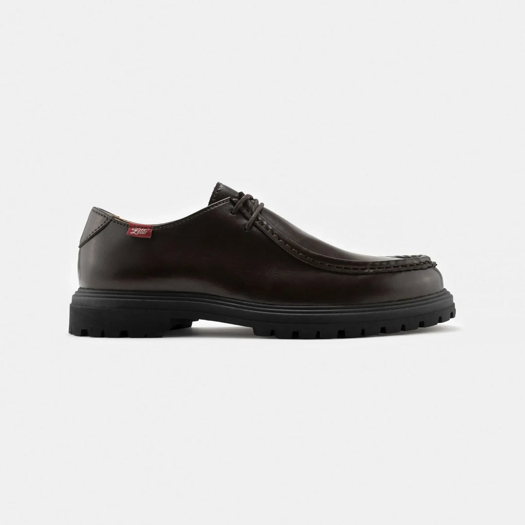 chaussures vegan marron 
