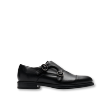 Load image into Gallery viewer, chaussures vegan homme style Monk noir