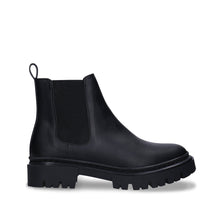 Load image into Gallery viewer, chelsea boots noires avec semelles épaisses crantées Chunky
