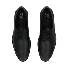 Charger l'image dans la galerie, Men vegan shoes black apple skin flat dress suit attire sleek