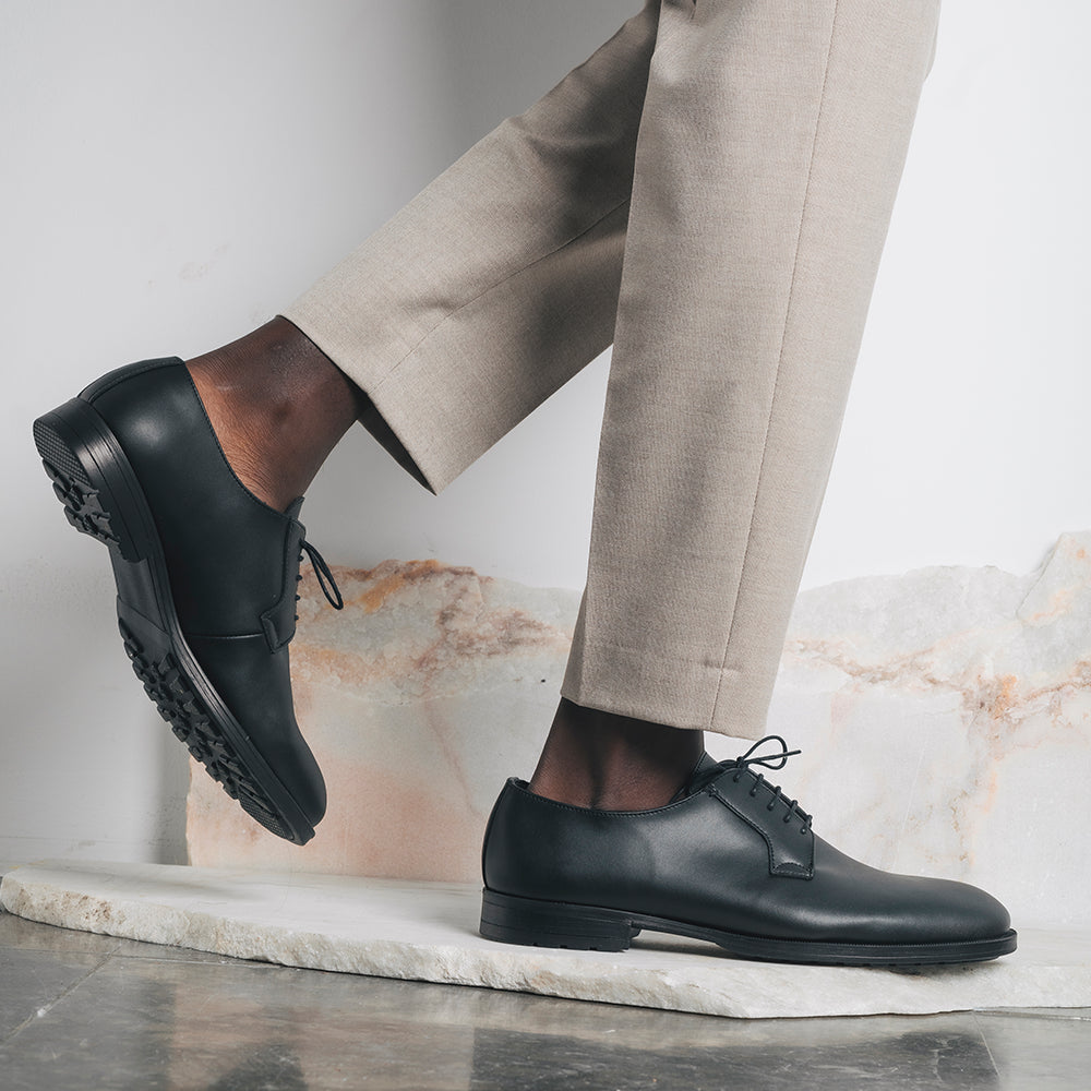 derbies noires eco responsable pour homme 