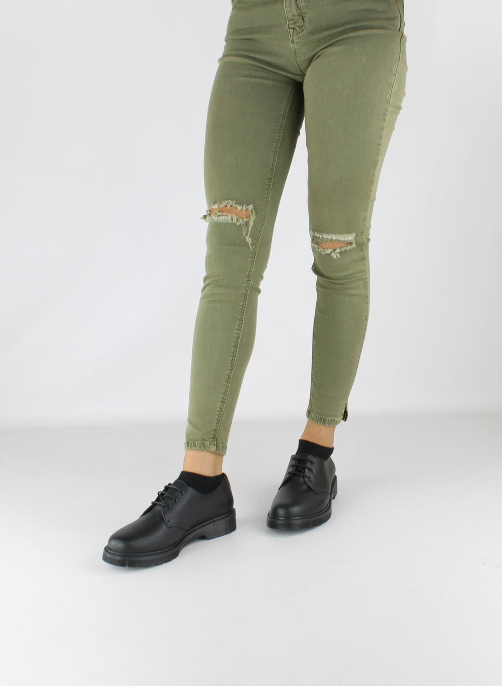 derbies noires femme