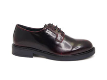 Load image into Gallery viewer, derbies vegan femme bordeaux