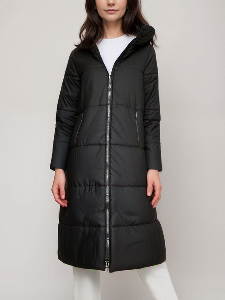 doudoune longue noire