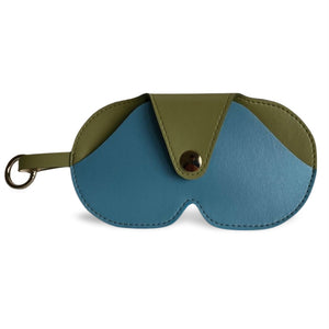 Etui à lunettes en cuir  vegan de pomme