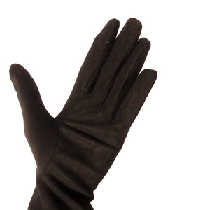gants marron foncé