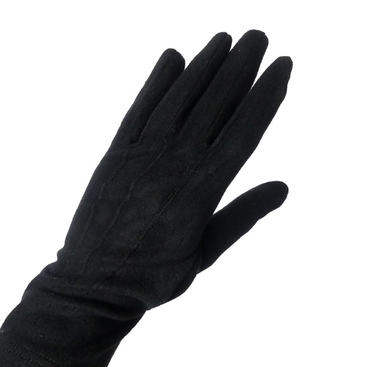 Gant vegan en polaire noir homme