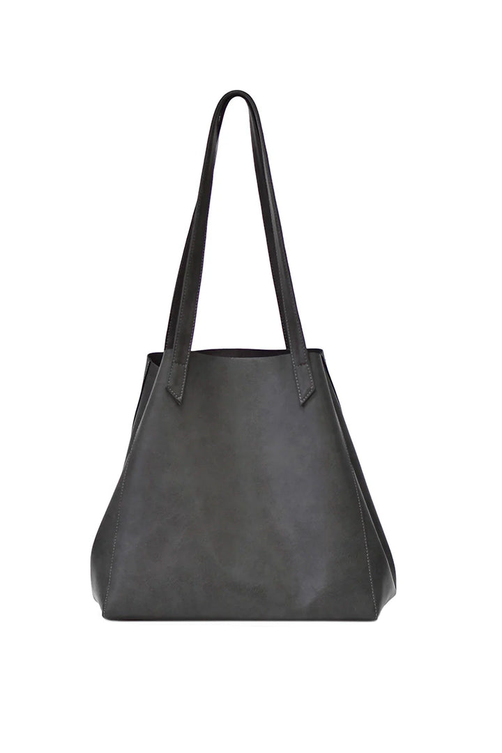 grand sac gris vegan