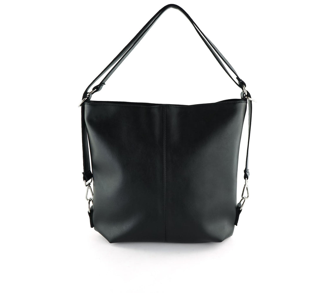 grand sac vegan noir deux en un