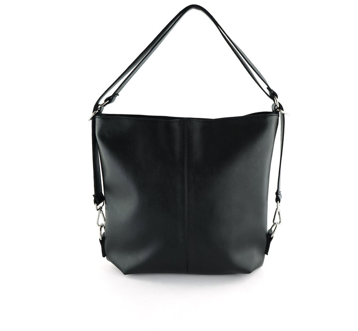 grand sac vegan noir deux en un
