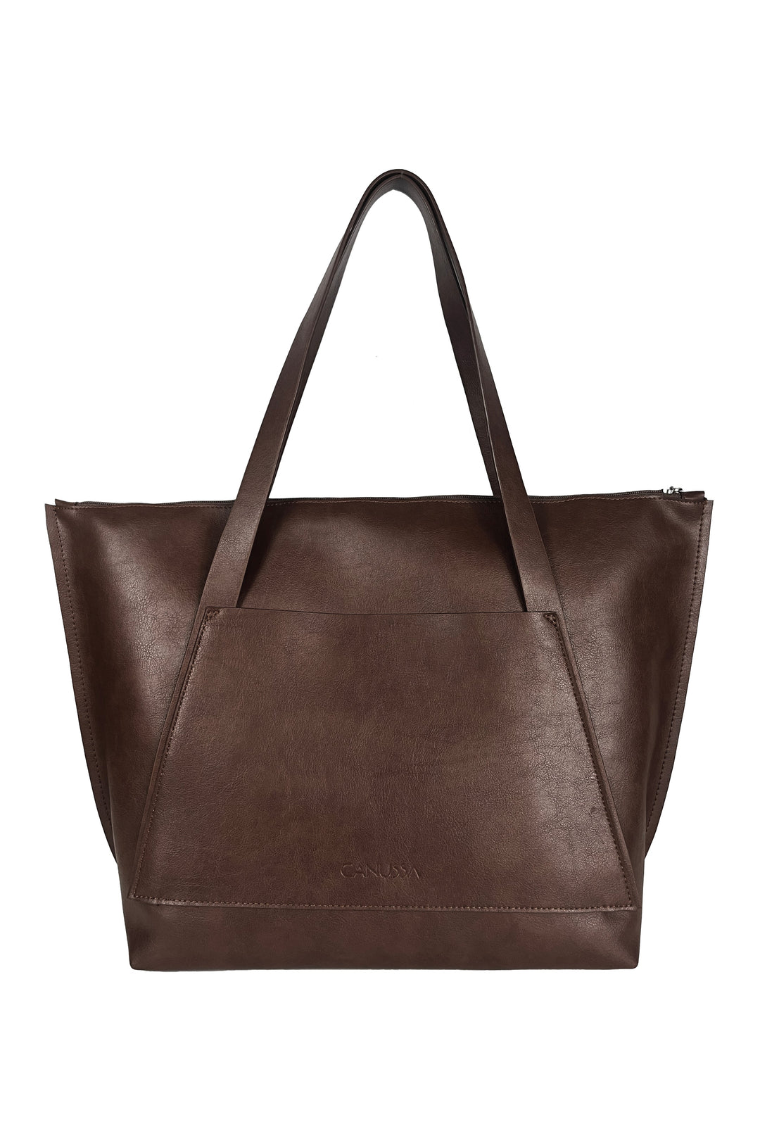 grand sac de voyage vegan marron