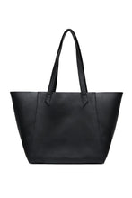 Charger l&#39;image dans la galerie, sac cabas noir en cuir vegan