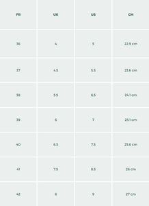 guides taille