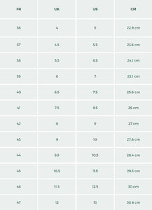 guide taille