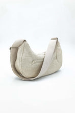 Load image into Gallery viewer, Gisèle half-moon ecru mixed bag