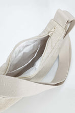 Load image into Gallery viewer, Gisèle half-moon ecru mixed bag