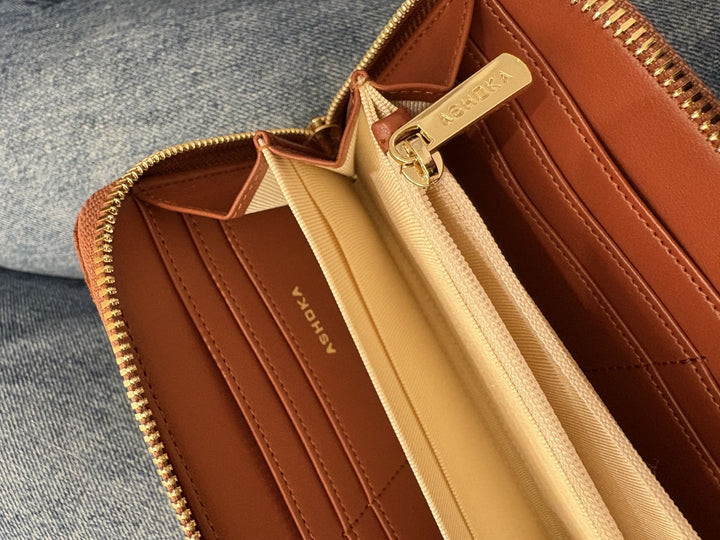 Portefeuille-Compagnon Oxymore Uppeal™ Camel