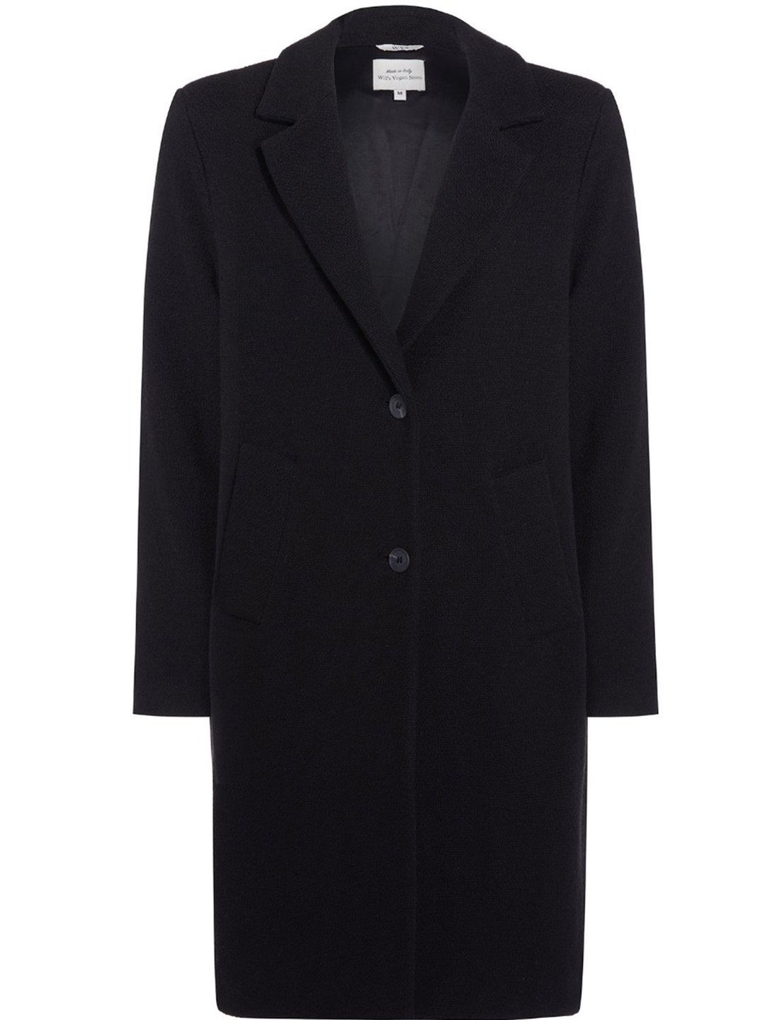 manteau vegan recyclé noir