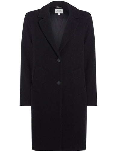 manteau vegan recyclé noir