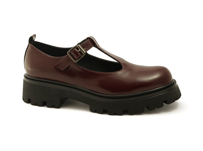 chaussures mary janes Bourdeau semelle épaisse