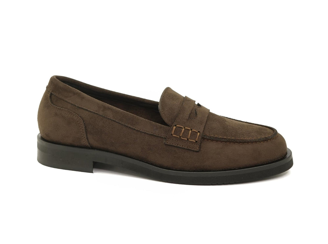 Mocassins Marron en Daim Vegan