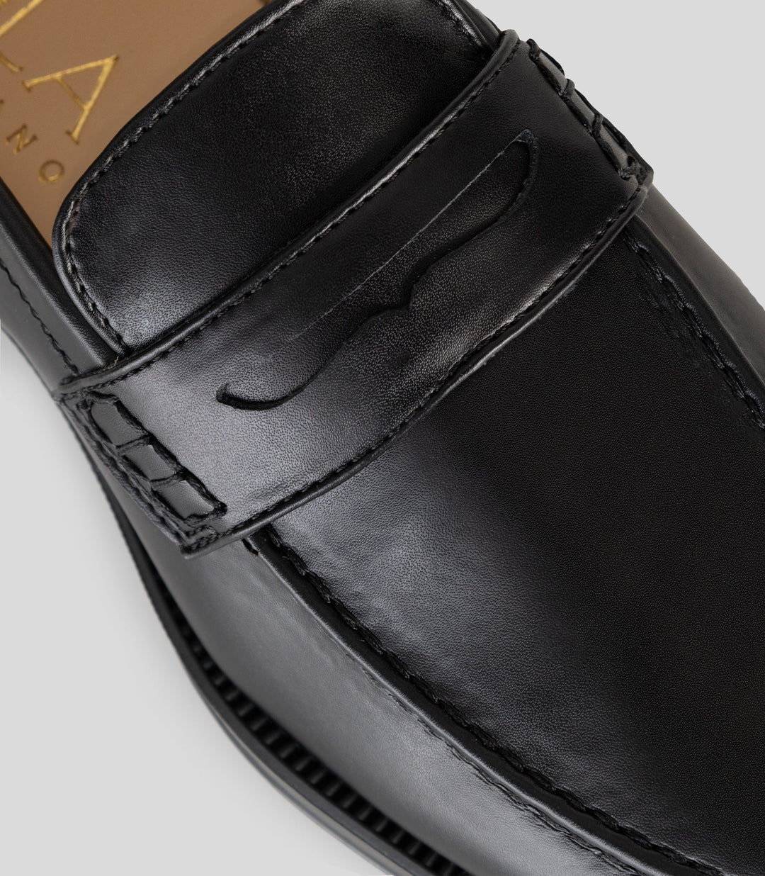 mocassins homme noir vegan