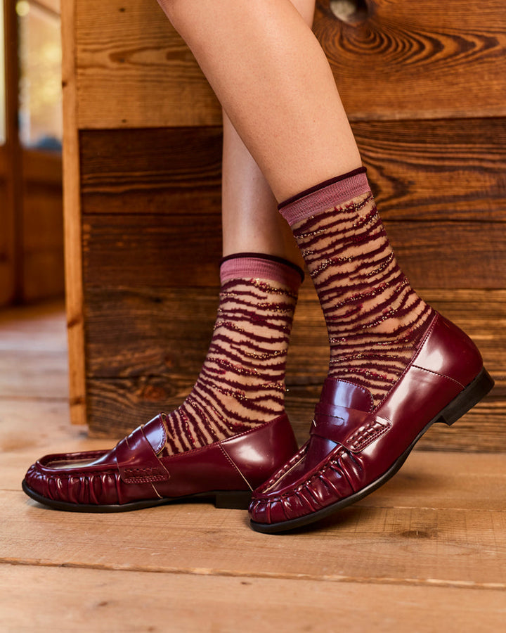 Mocassins vegan de la marque Minuit sur Terre, modèle Erable Grand Cru
