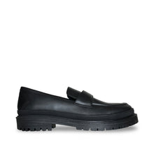 Load image into Gallery viewer, mocassins vegan noir pour homme