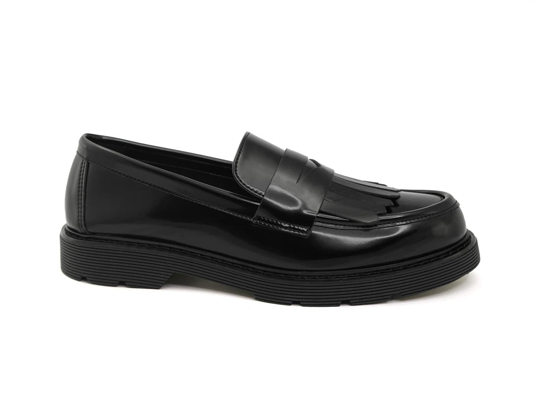 mocassins vegan femme noir