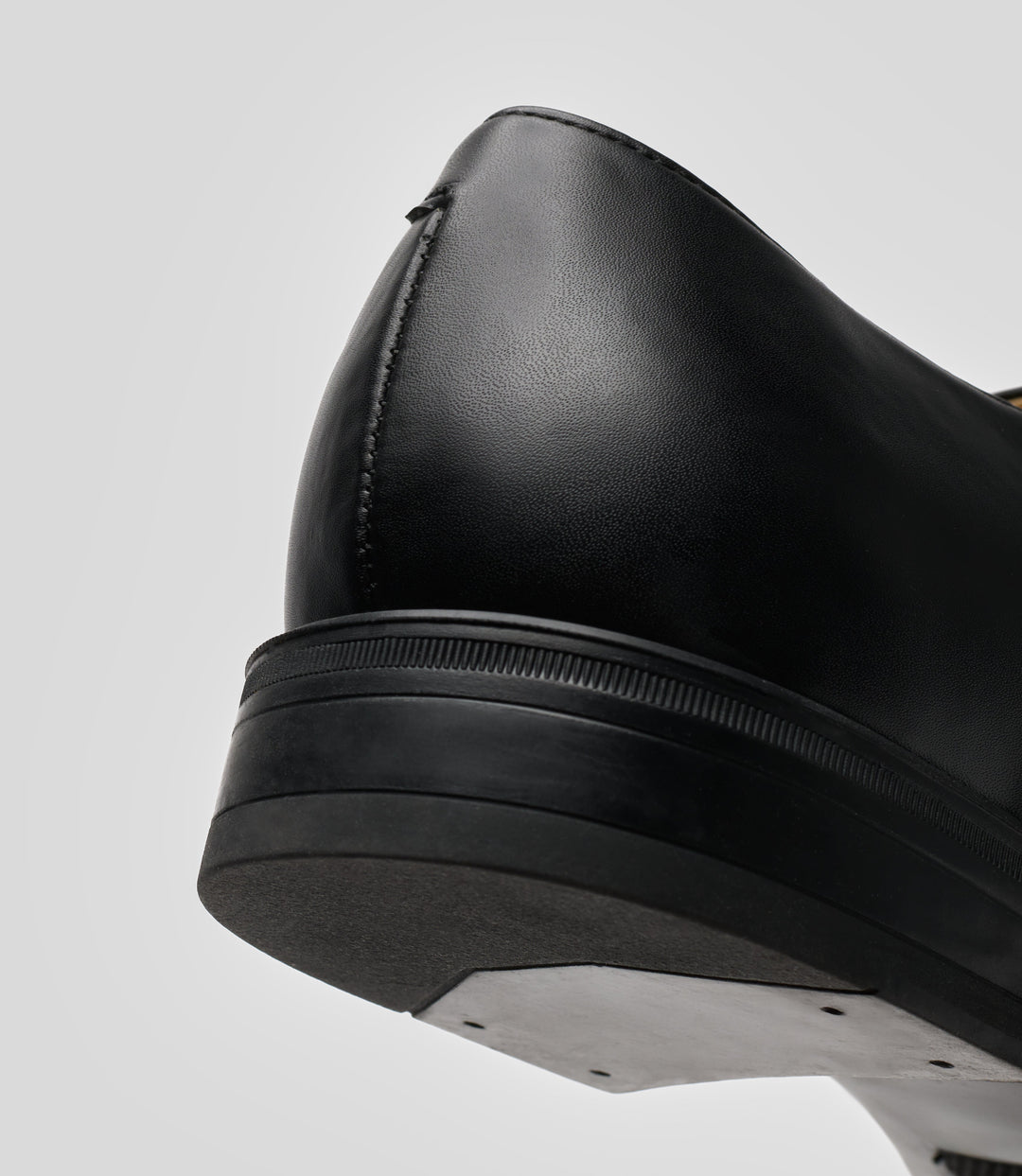 vegan monk strap black